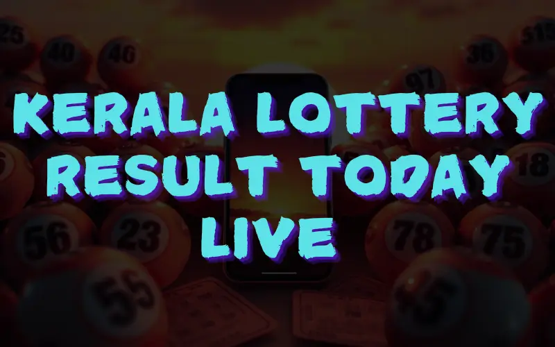 kerala lottery result today live